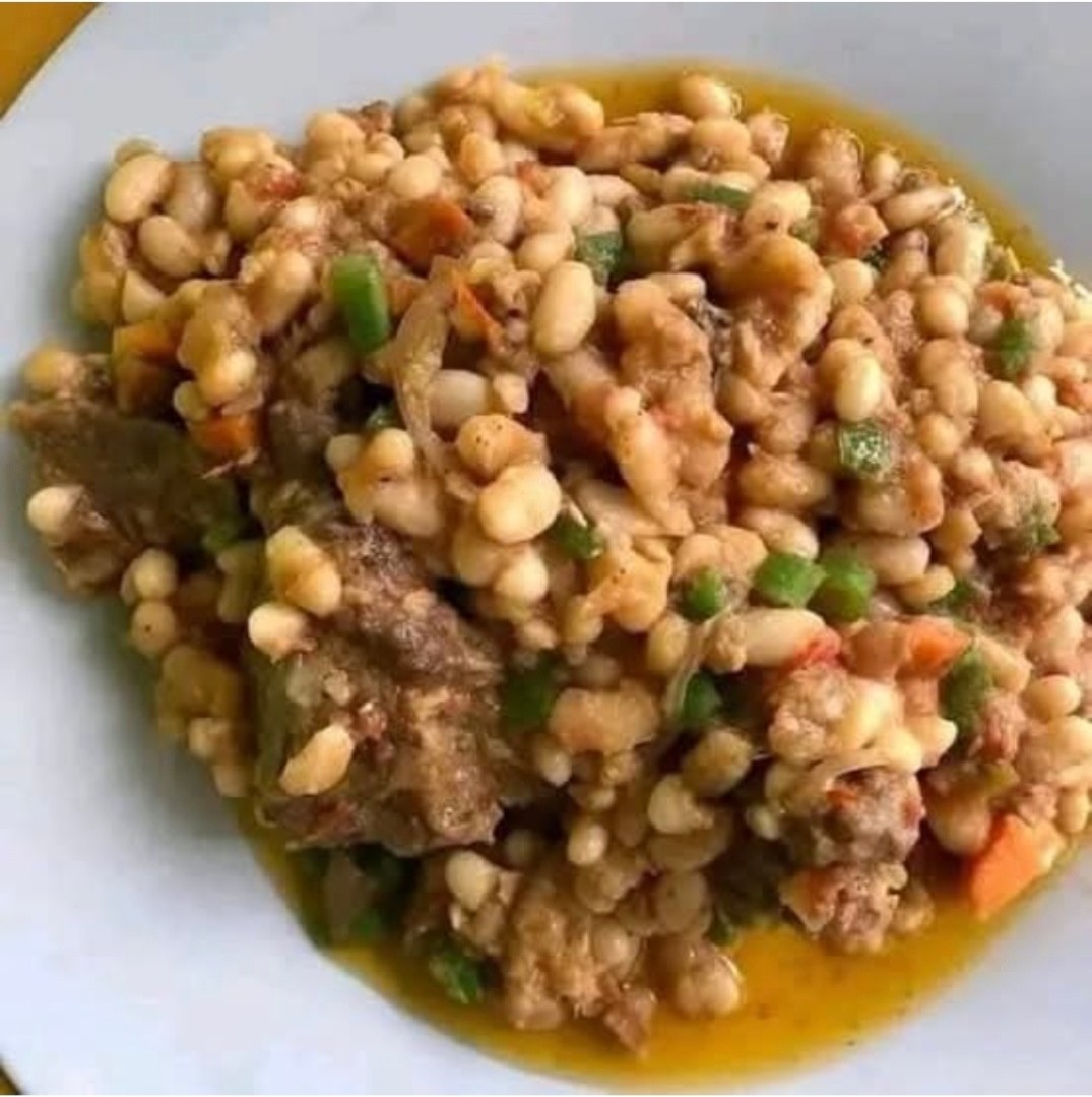 Haricot blanc tripes & peau
